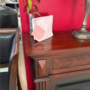 Lancome Ribbed Cosmetic Bag